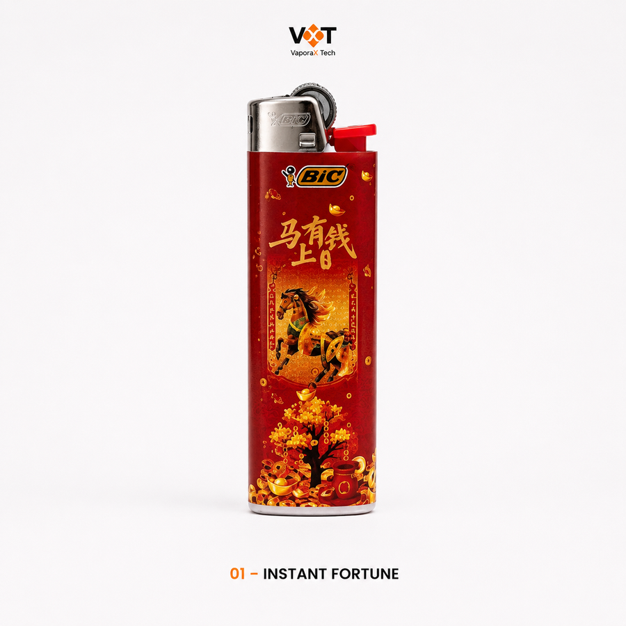 BIC The Prosperity Edit Horse Designer Lighter Collection