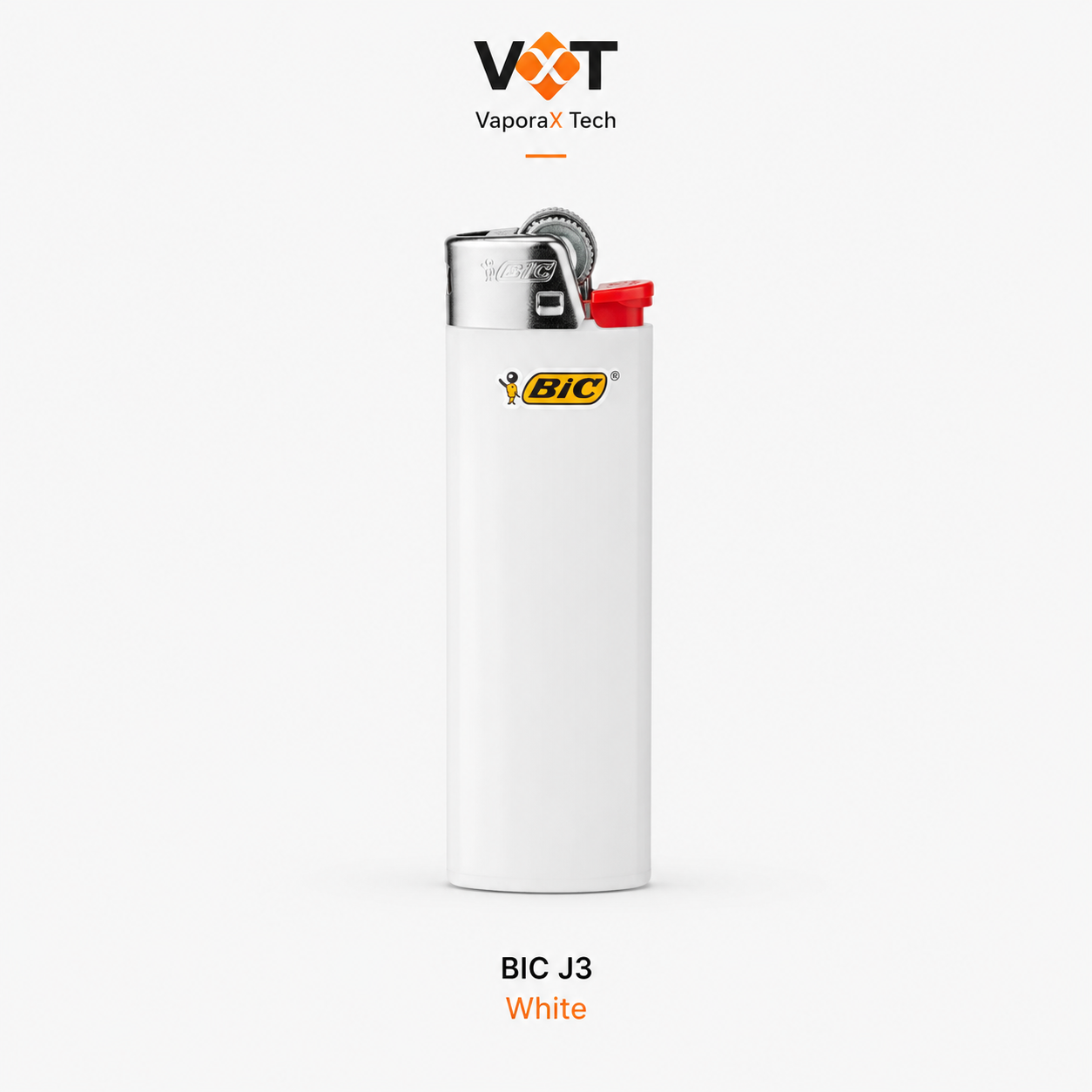 BIC® J3 Solid Colour Pocket Lighter – Original