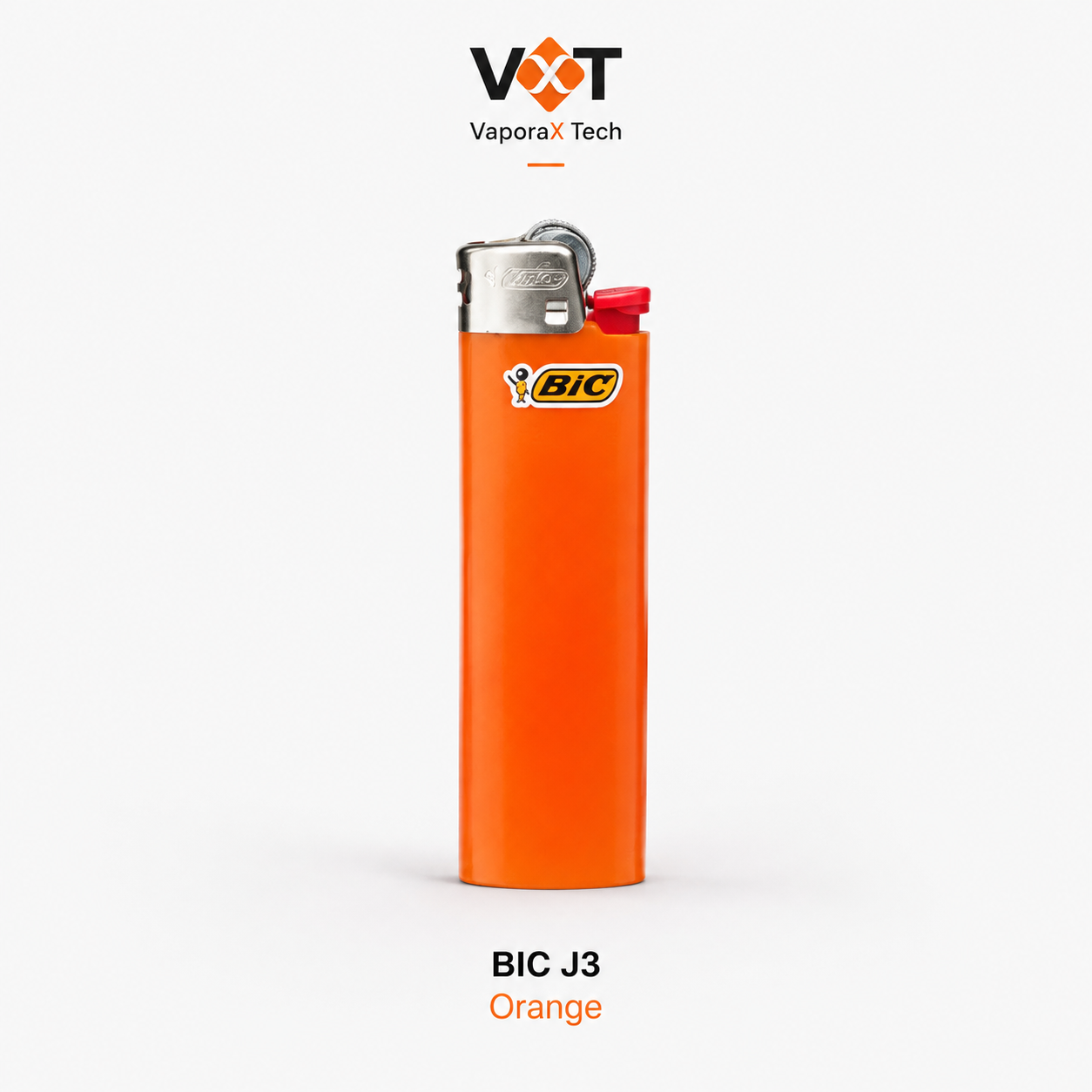 BIC® J3 Solid Colour Pocket Lighter – Original
