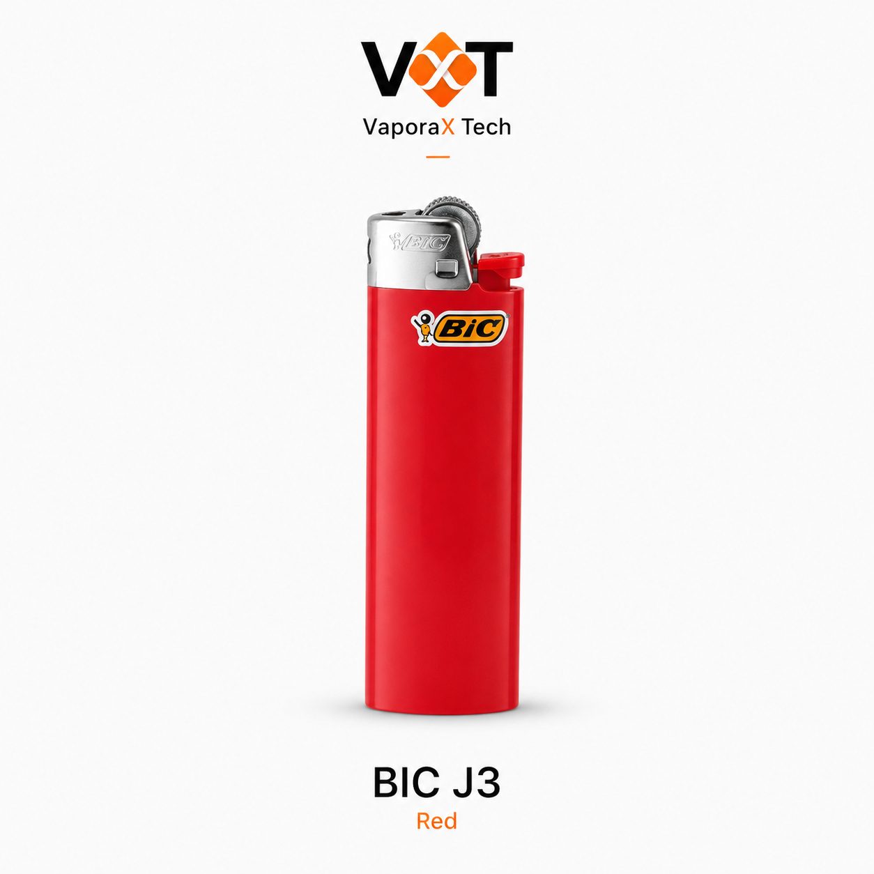 BIC® J3 Solid Colour Pocket Lighter – Original
